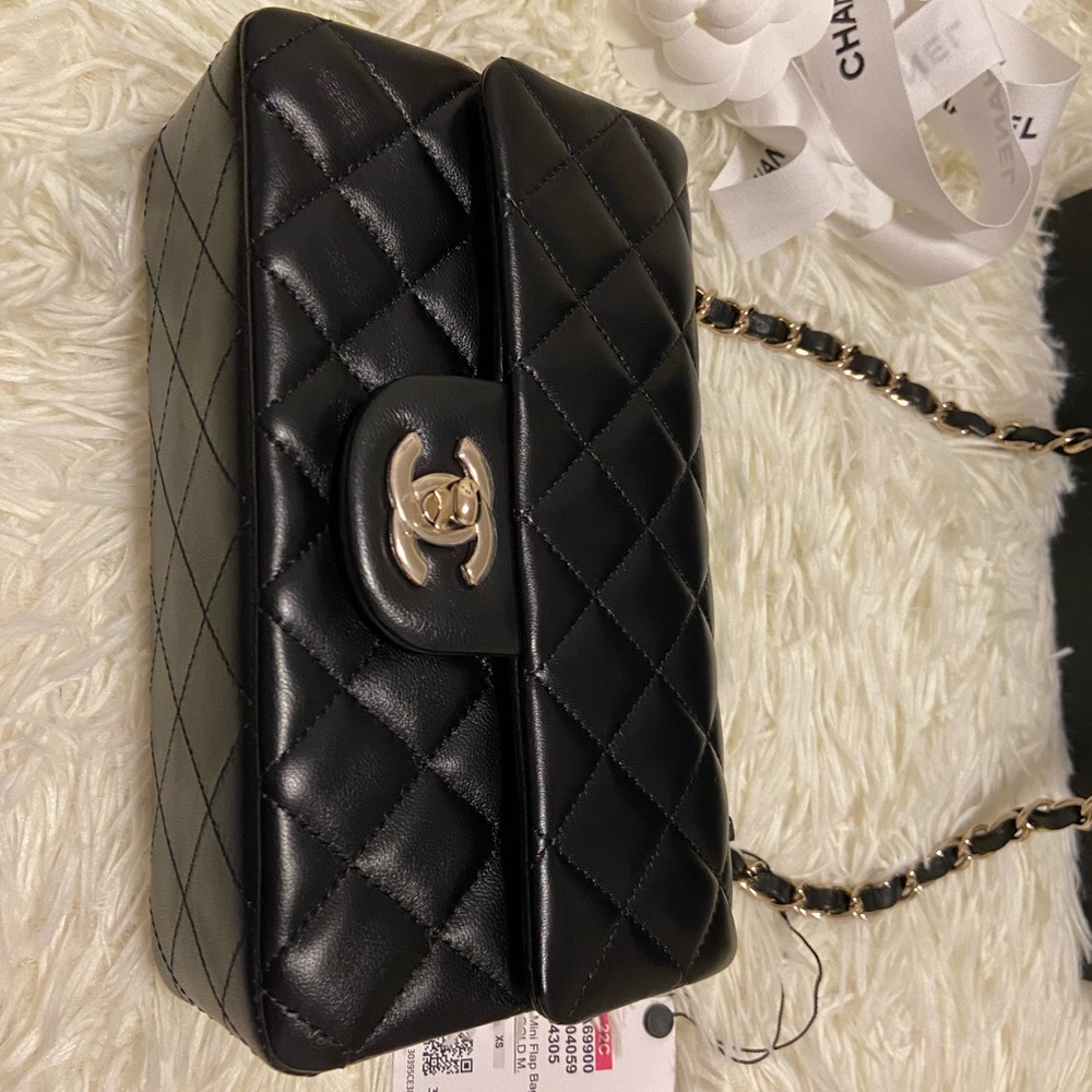 Chanel Mini Flap Bag (Free Dior Lip Glow) - Picture 10 of 17